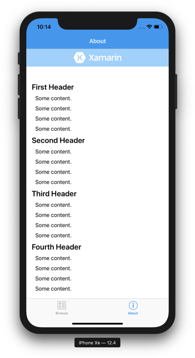 Xamarin Forms Accessible Headings